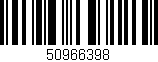 Código de barras (EAN, GTIN, SKU, ISBN): '50966398'