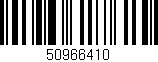 Código de barras (EAN, GTIN, SKU, ISBN): '50966410'