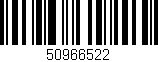 Código de barras (EAN, GTIN, SKU, ISBN): '50966522'