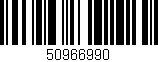 Código de barras (EAN, GTIN, SKU, ISBN): '50966990'