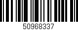 Código de barras (EAN, GTIN, SKU, ISBN): '50968337'