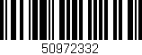 Código de barras (EAN, GTIN, SKU, ISBN): '50972332'