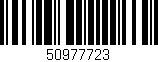 Código de barras (EAN, GTIN, SKU, ISBN): '50977723'