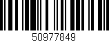 Código de barras (EAN, GTIN, SKU, ISBN): '50977849'