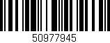 Código de barras (EAN, GTIN, SKU, ISBN): '50977945'
