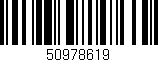 Código de barras (EAN, GTIN, SKU, ISBN): '50978619'