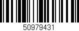 Código de barras (EAN, GTIN, SKU, ISBN): '50979431'