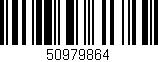 Código de barras (EAN, GTIN, SKU, ISBN): '50979864'