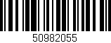 Código de barras (EAN, GTIN, SKU, ISBN): '50982055'