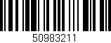 Código de barras (EAN, GTIN, SKU, ISBN): '50983211'