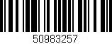 Código de barras (EAN, GTIN, SKU, ISBN): '50983257'