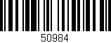 Código de barras (EAN, GTIN, SKU, ISBN): '50984'