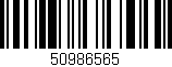 Código de barras (EAN, GTIN, SKU, ISBN): '50986565'