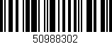 Código de barras (EAN, GTIN, SKU, ISBN): '50988302'