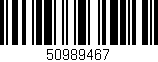 Código de barras (EAN, GTIN, SKU, ISBN): '50989467'