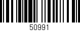 Código de barras (EAN, GTIN, SKU, ISBN): '50991'