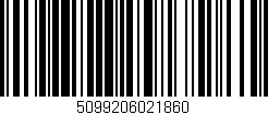 Código de barras (EAN, GTIN, SKU, ISBN): '5099206021860'