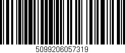 Código de barras (EAN, GTIN, SKU, ISBN): '5099206057319'