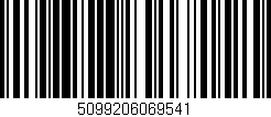 Código de barras (EAN, GTIN, SKU, ISBN): '5099206069541'