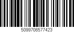 Código de barras (EAN, GTIN, SKU, ISBN): '5099706577423'