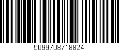 Código de barras (EAN, GTIN, SKU, ISBN): '5099708718824'
