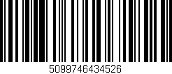 Código de barras (EAN, GTIN, SKU, ISBN): '5099746434526'