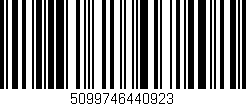 Código de barras (EAN, GTIN, SKU, ISBN): '5099746440923'