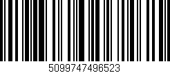 Código de barras (EAN, GTIN, SKU, ISBN): '5099747496523'