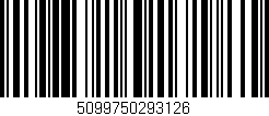 Código de barras (EAN, GTIN, SKU, ISBN): '5099750293126'