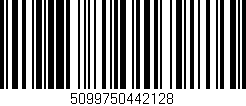 Código de barras (EAN, GTIN, SKU, ISBN): '5099750442128'