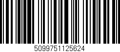 Código de barras (EAN, GTIN, SKU, ISBN): '5099751125624'