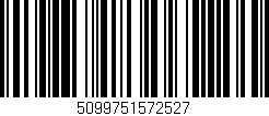 Código de barras (EAN, GTIN, SKU, ISBN): '5099751572527'