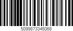Código de barras (EAN, GTIN, SKU, ISBN): '5099873346068'