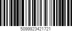 Código de barras (EAN, GTIN, SKU, ISBN): '5099923421721'