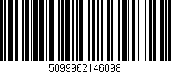 Código de barras (EAN, GTIN, SKU, ISBN): '5099962146098'