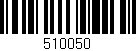Código de barras (EAN, GTIN, SKU, ISBN): '510050'