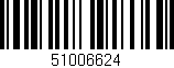 Código de barras (EAN, GTIN, SKU, ISBN): '51006624'
