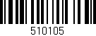 Código de barras (EAN, GTIN, SKU, ISBN): '510105'