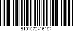 Código de barras (EAN, GTIN, SKU, ISBN): '5101072416197'