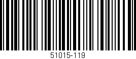 Código de barras (EAN, GTIN, SKU, ISBN): '51015-119'