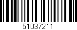 Código de barras (EAN, GTIN, SKU, ISBN): '51037211'
