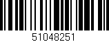 Código de barras (EAN, GTIN, SKU, ISBN): '51048251'