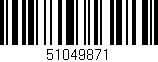 Código de barras (EAN, GTIN, SKU, ISBN): '51049871'