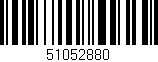 Código de barras (EAN, GTIN, SKU, ISBN): '51052880'