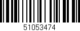 Código de barras (EAN, GTIN, SKU, ISBN): '51053474'