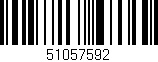 Código de barras (EAN, GTIN, SKU, ISBN): '51057592'