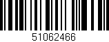Código de barras (EAN, GTIN, SKU, ISBN): '51062466'