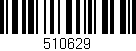 Código de barras (EAN, GTIN, SKU, ISBN): '510629'