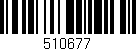 Código de barras (EAN, GTIN, SKU, ISBN): '510677'