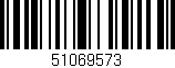 Código de barras (EAN, GTIN, SKU, ISBN): '51069573'
